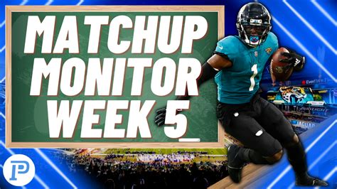 Analyzing Key Week 5 Matchups