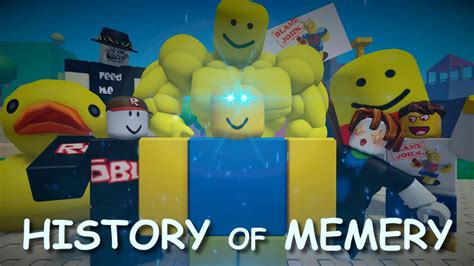 Analyzing the Historic Memes of Roblox Past - YouTube