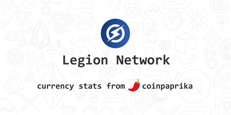 Analyzing the Legion Network Coin Market Cap