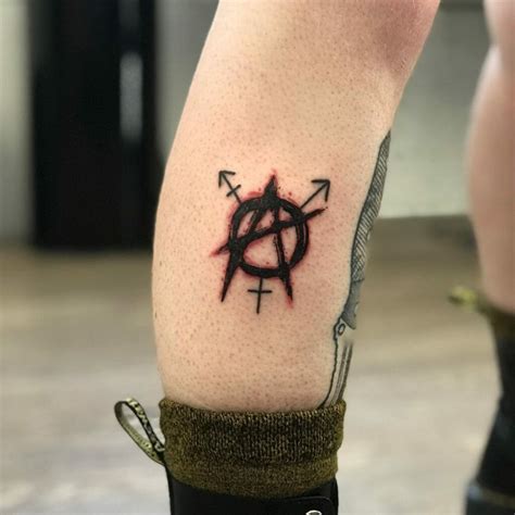 Anarchy Symbol Tattoo