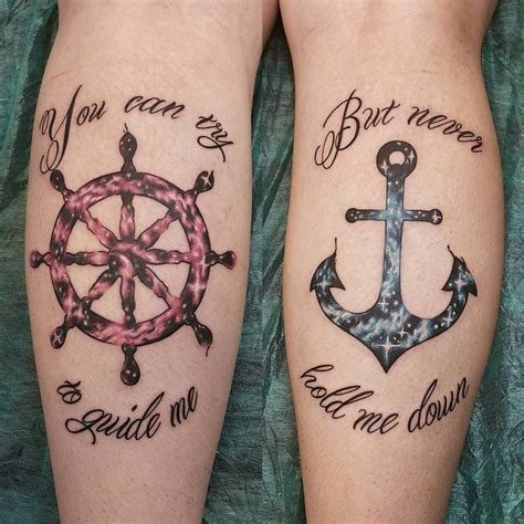 Anchor Tattoo For Couple CreativeFan