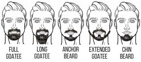 Anchor Goatee Styles