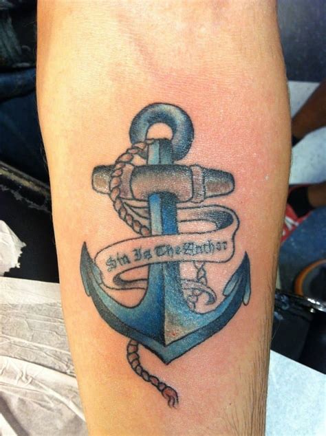 Anchor Tattoo For Guys