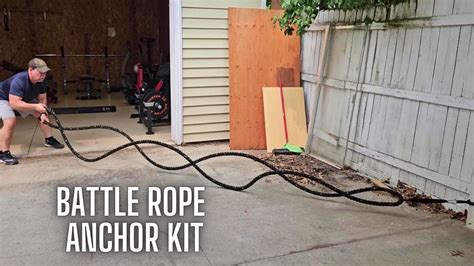 Anchoring Battle Ropes