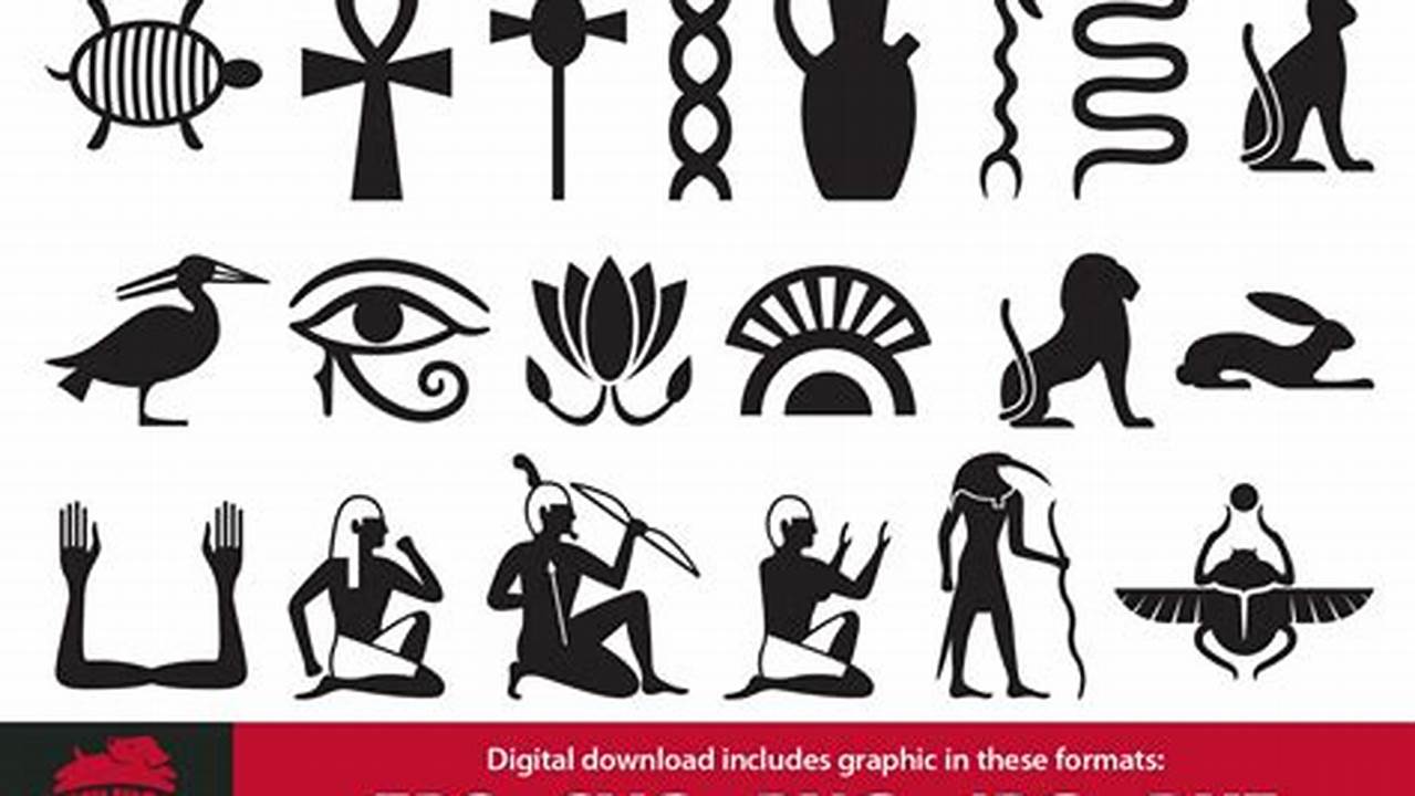 Ancient Egyptian Symbol, Free SVG Cut Files