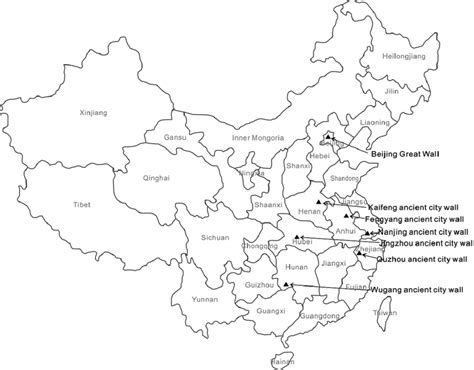 An archive of old photographs showing the old gates and walls of