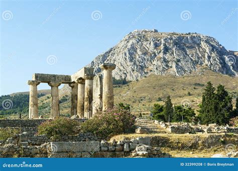 Ancient Corinth Temple of Apollo