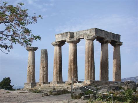 Ancient Corinth ruins
