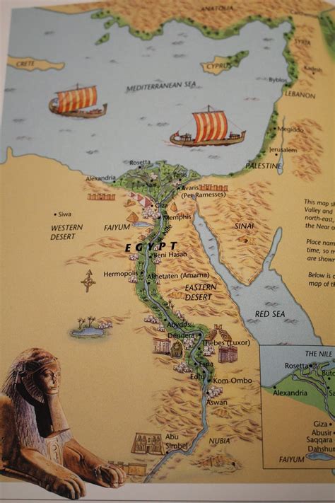 Egypt Map / Geography of Egypt / Map of Egypt