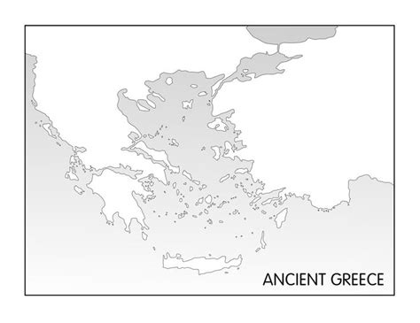 26 Blank Ancient Greece Map Maps Database Source