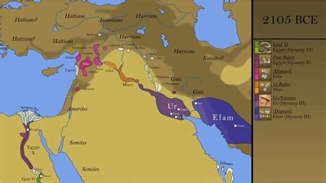 Map of Cities of the Ancient Middle East