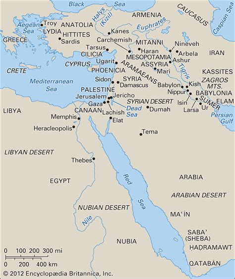 Ancient maps, Map, Middle east map
