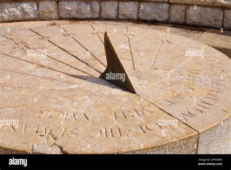 Ancient sundial