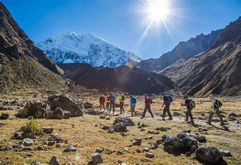 Andes Mountains trekking