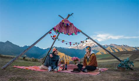 Andes picnic setup