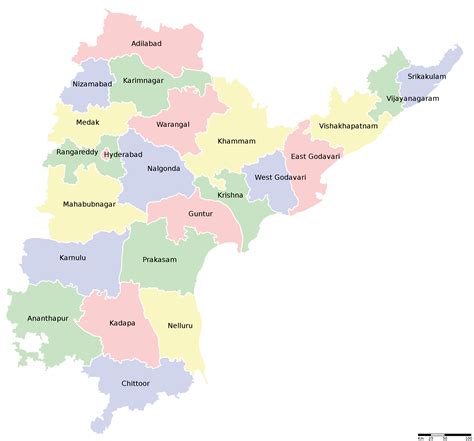 Andhra Pradesh In Map