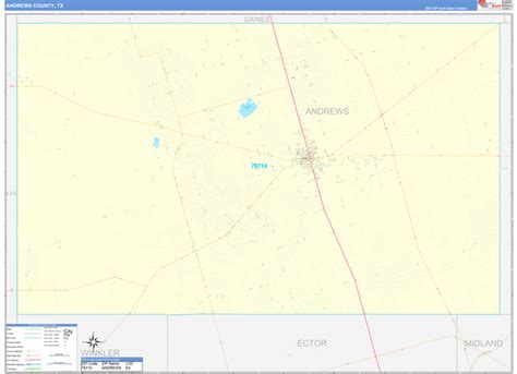Andrews Zip Code Map, Texas Andrews County Zip Codes