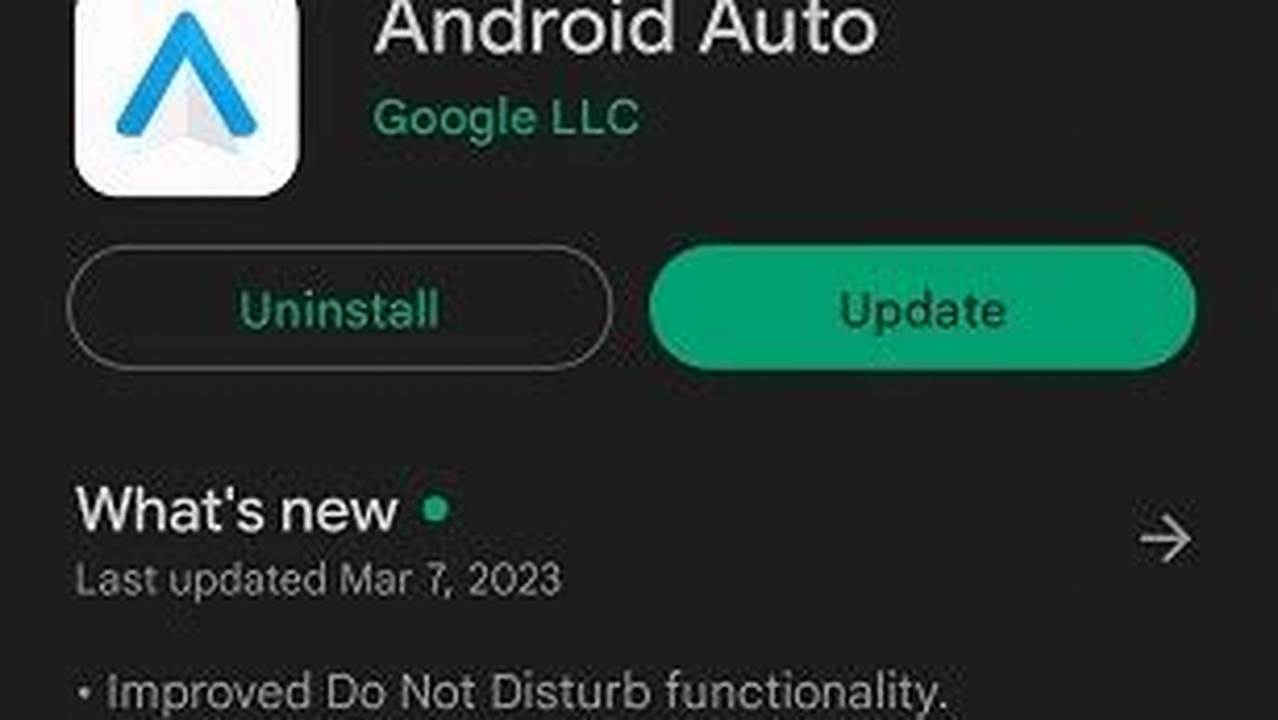 Android Auto Not Working After Update 2024