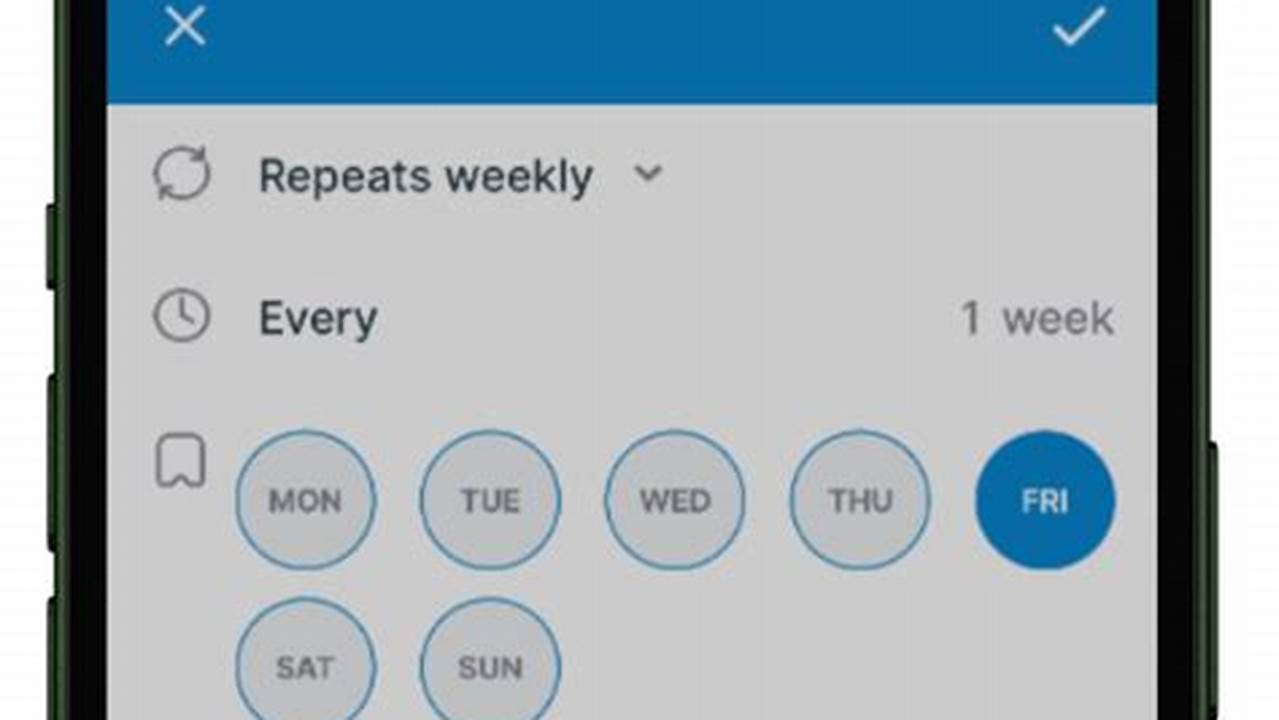 Android Calendar Repeating Events