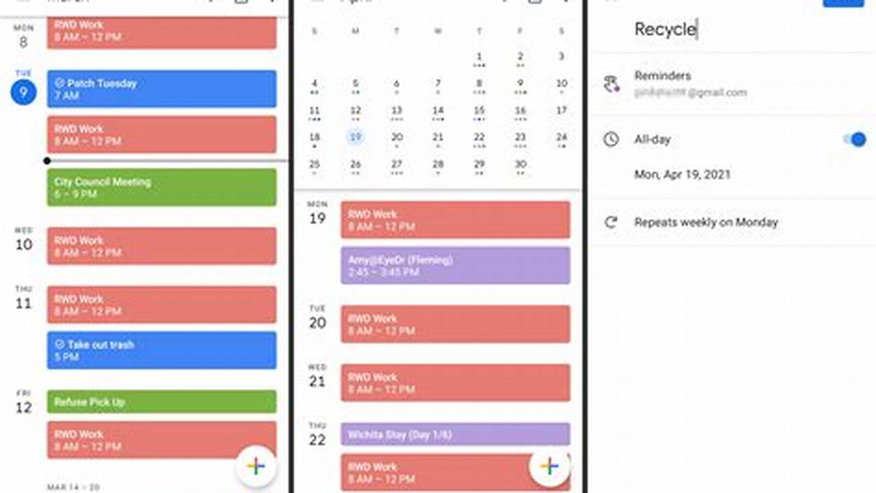 Android Calendar Review
