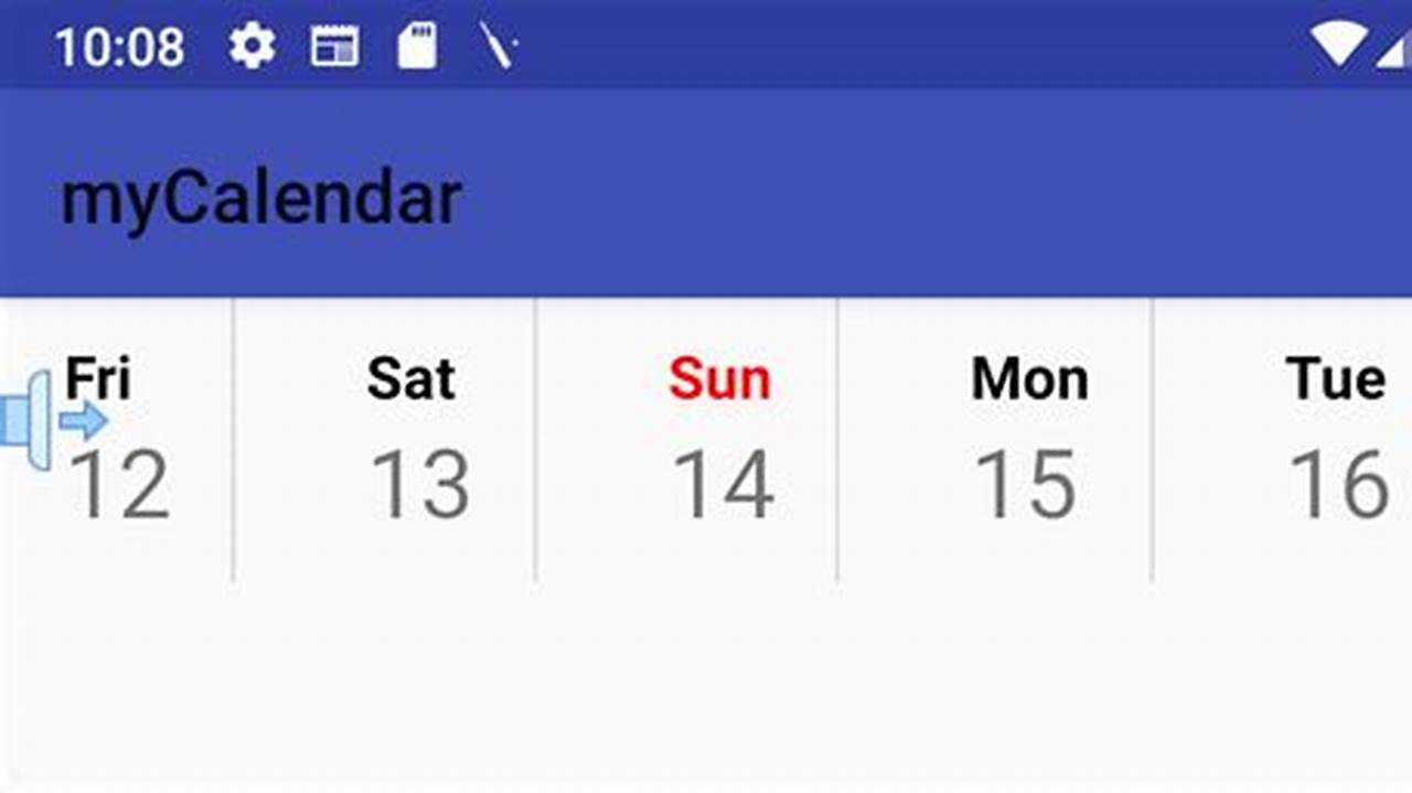 Android Calendar Sdk