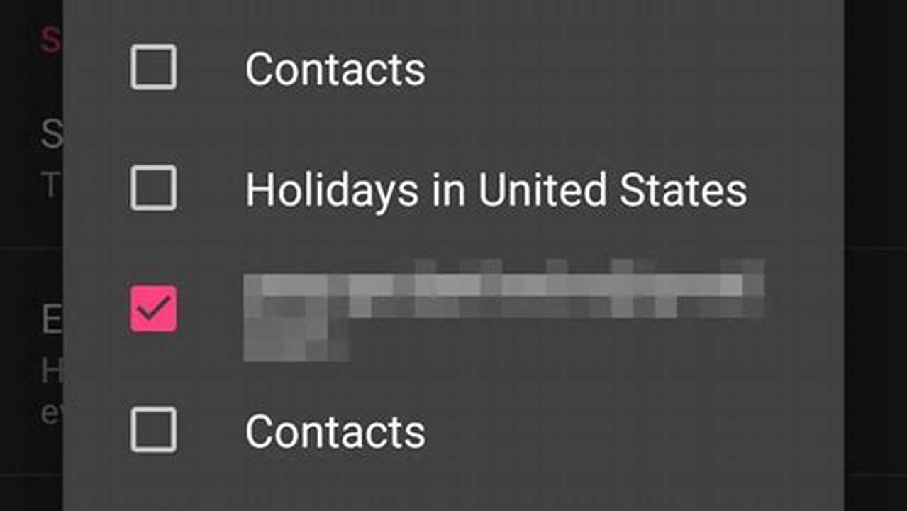 Android Show Calendar Events On Lock Screen