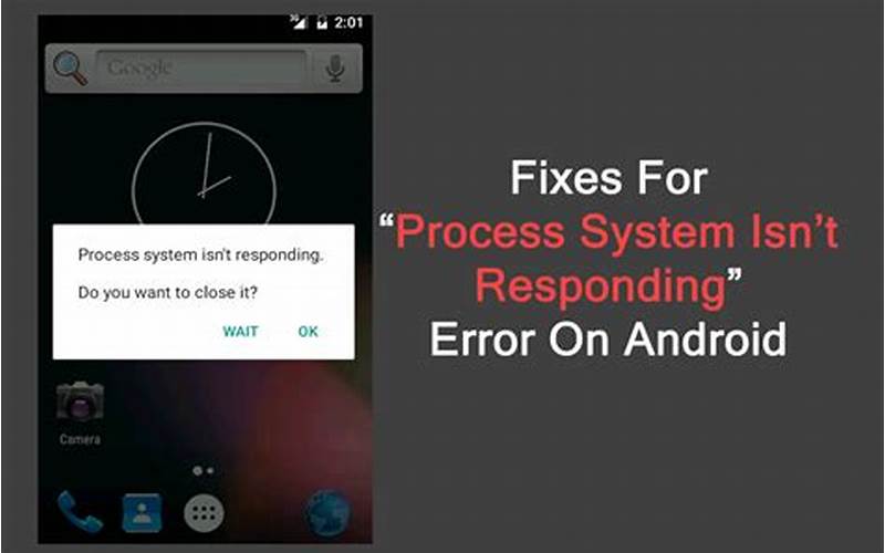 Android System Error