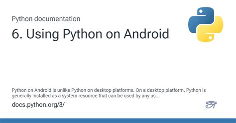 Android úTvíKkun Python