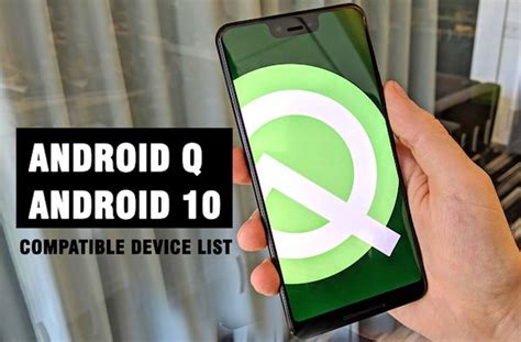 Android 10 Compatible Devices List