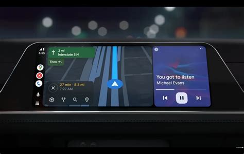 Android Auto UI and feature enhancements