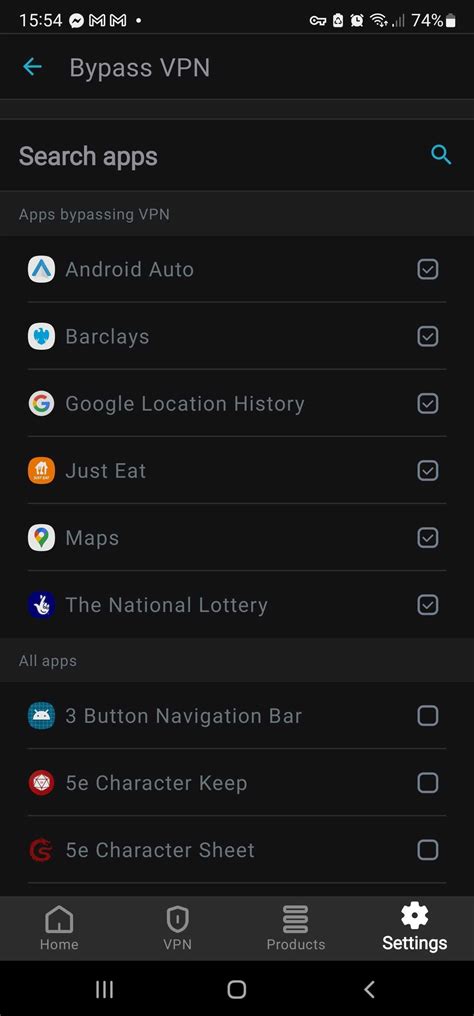 Android Auto blocking VPNs