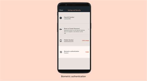 Pengaturan Keamanan Biometrik Android