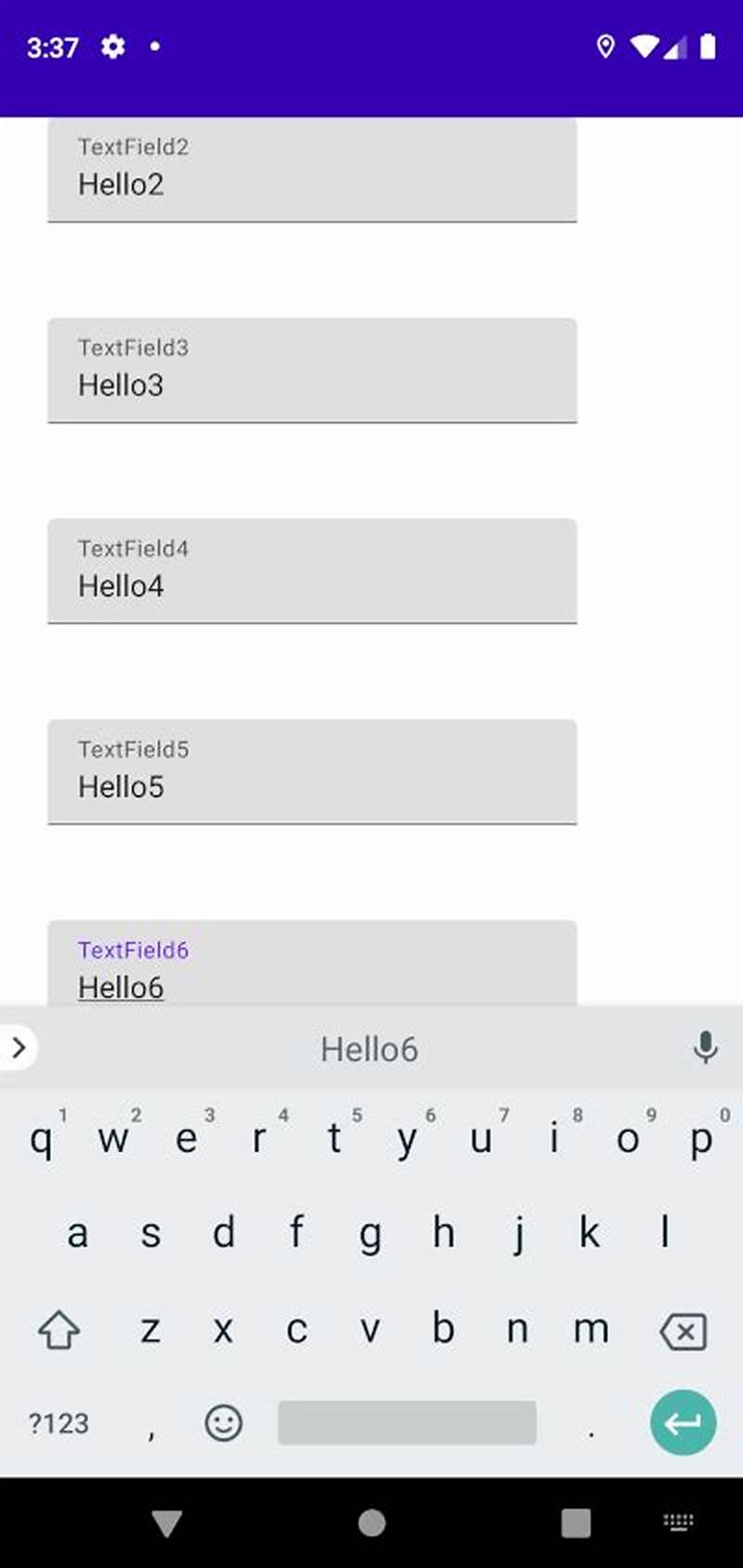 Android Keyboard Hides Text Coloring Messenger