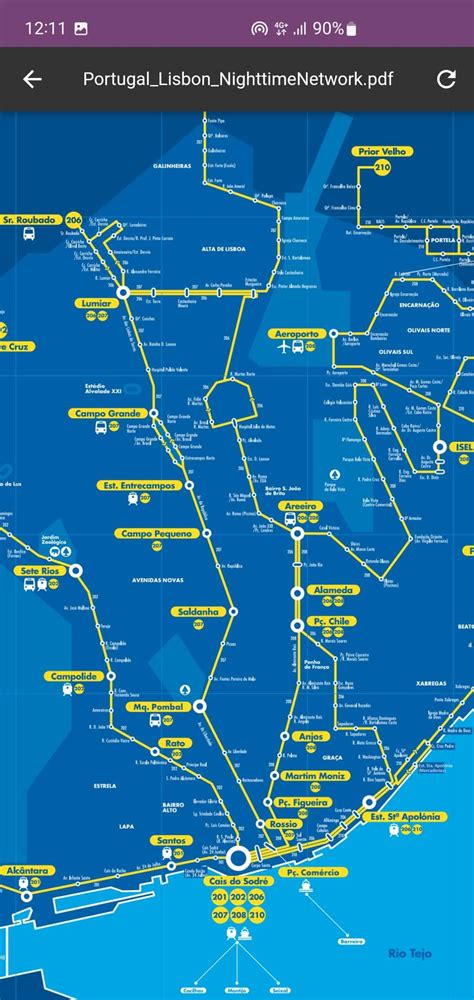 Detailed Explanation of Lisbon “Metro and Bus” Route Map and How to Ride!