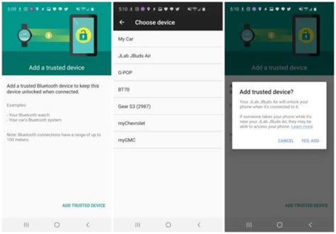 Android Trusted Devices, Things to Consider