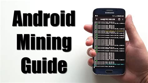 Android phone for mining