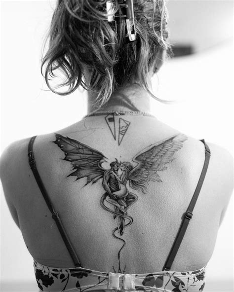 angel tattoo on Tumblr