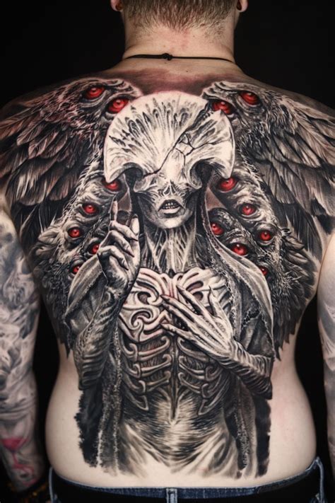 Angel And Death Tattoo