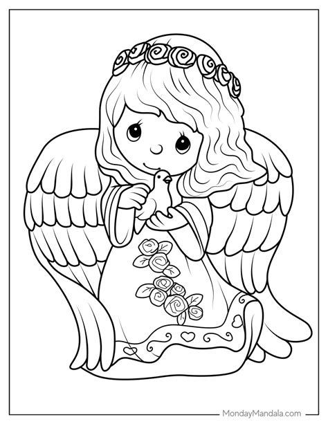 Angel Color Pages