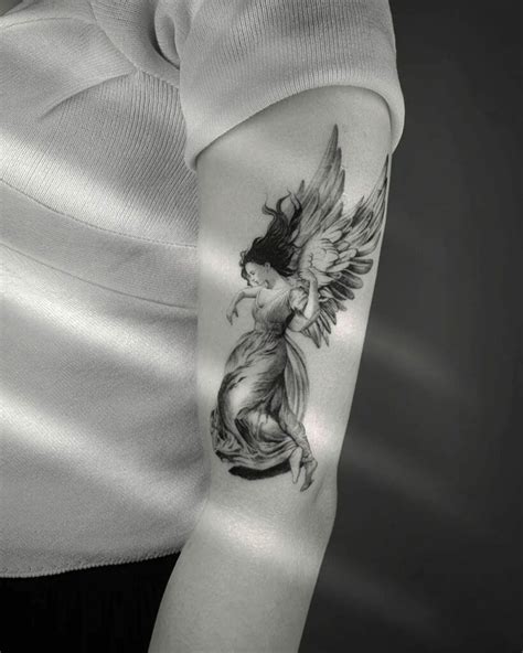 Angel Female Tattoo