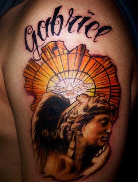 44 best images about Archangel Gabriel Tattoos on