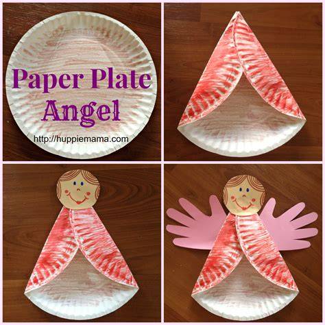 Angel Paper Plate