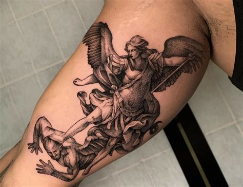 Angel Protector Tattoo