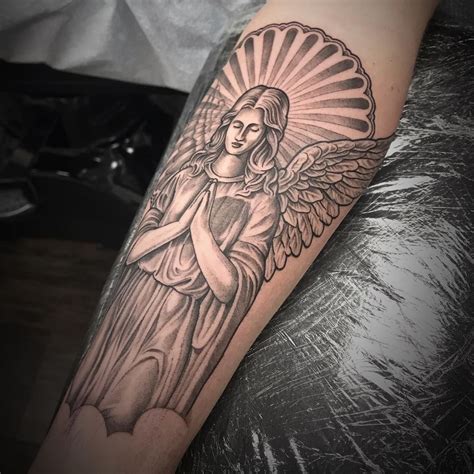 Angel Tattoo In Hand