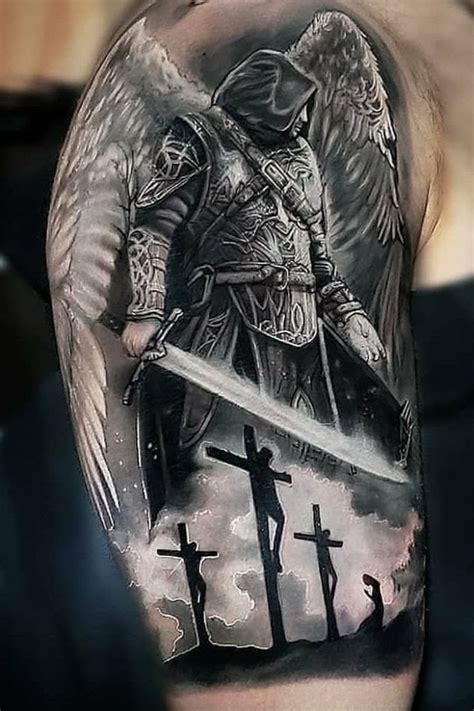 Angel Tattoo Warrior