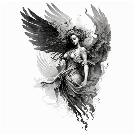 110+ Best Guardian Angel Tattoos Designs & Meanings (2019)