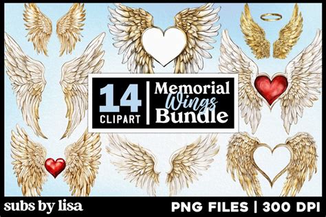 Download Angel Wings Bundle Files Free PSD Mockups