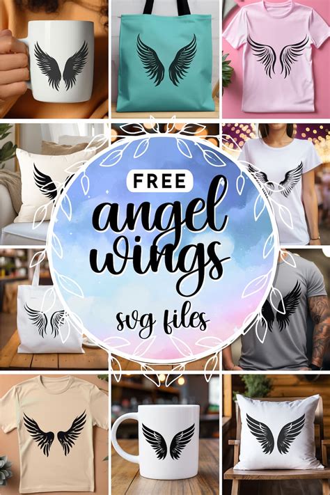Download Angel Wings Files For Crafts