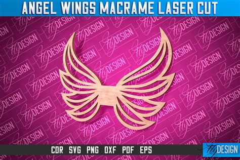 Download Angel Wings SVG File - SVG Design Creativefabrica Free PSD Mockups