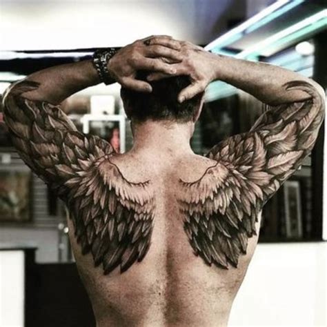 Angel Wings Tattoo Men